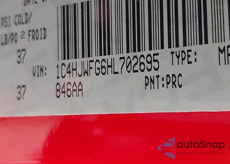 2017 Jeep Wrangler Unlimited Rubicon z USA, uszkodzony, nr VIN 1C4HJWFG6HL702695